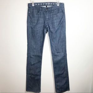 Earnest Sewn Decca Straight Leg Dark Wash Jeans 29